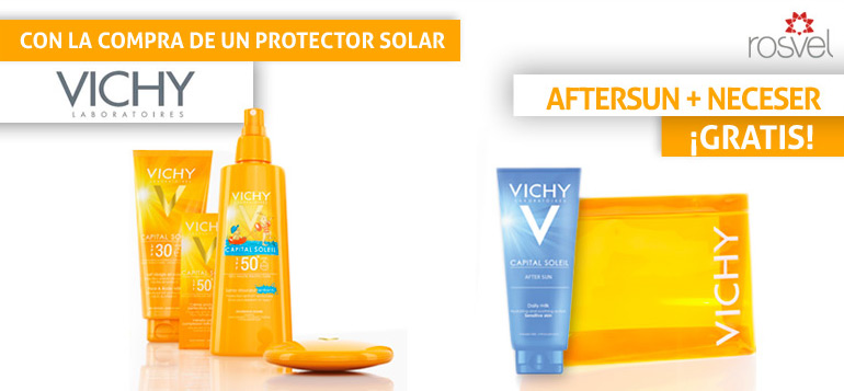 Protectores solares Vichy a la venta en la parafarmacia online Rosvel